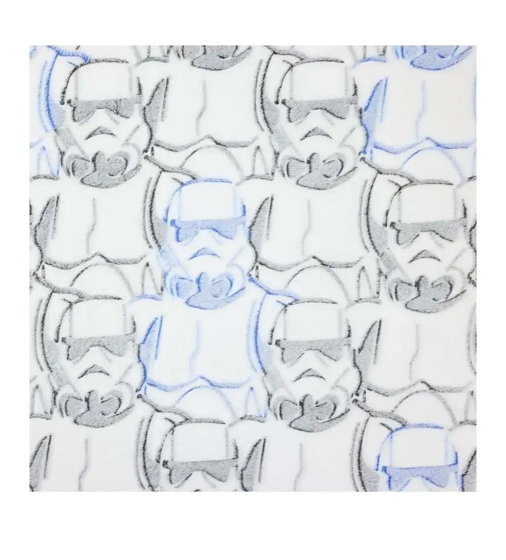 Star Wars The Big One Oversized Plush Throw Blanket Stormtrooper Pattern
